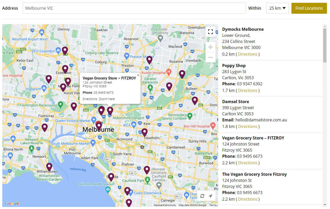 WP Store Locator Example